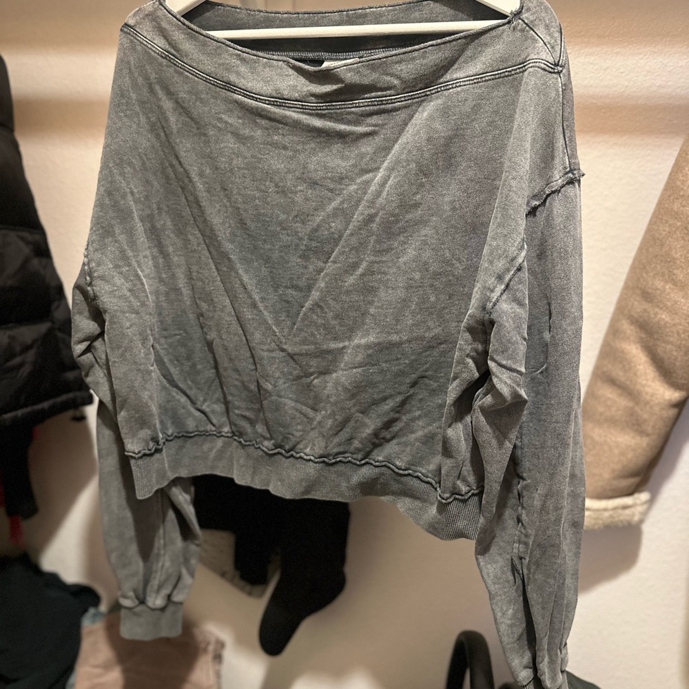 Pull&Bear Charcoal Sweatshirt